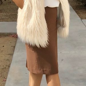 Brown Le Suit skirt!